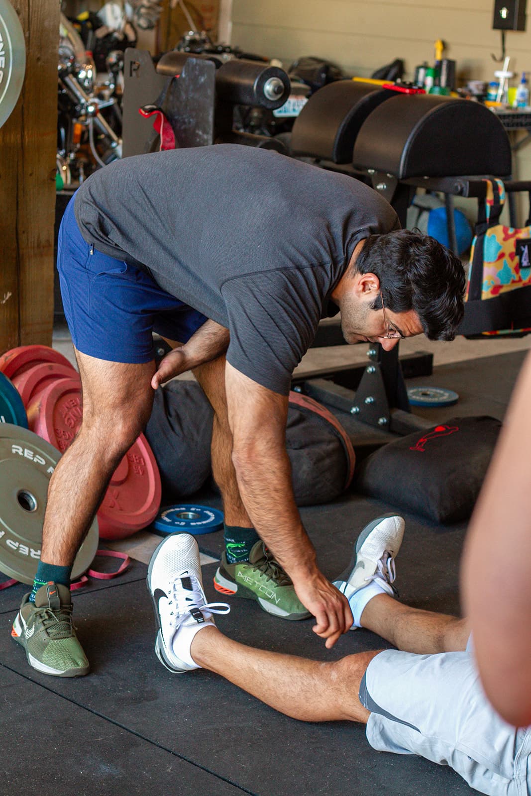 Hands-on coaching assessment during a Moved Academy seminar